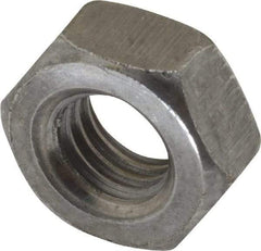 Value Collection - M10x1.50 Steel Right Hand Hex Nut - 17mm Across Flats, 8mm High, Uncoated - All Tool & Supply