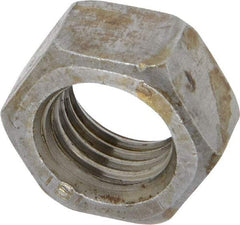 Value Collection - M20x2.50 Steel Right Hand Hex Nut - 30mm Across Flats, 16mm High, Uncoated - All Tool & Supply