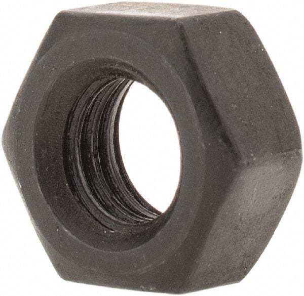 Value Collection - M8x1.25 Steel Right Hand Hex Nut - 13mm Across Flats, 6.5mm High, Uncoated - All Tool & Supply