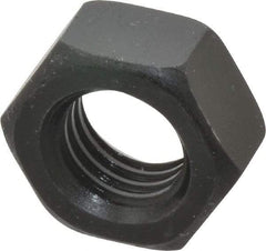 Value Collection - M14x2.00 Steel Right Hand Hex Nut - 22mm Across Flats, 11mm High, Uncoated - All Tool & Supply