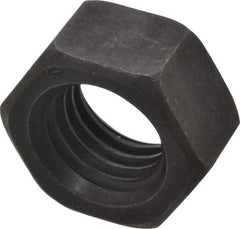 Value Collection - M18x2.50 Steel Right Hand Hex Nut - 27mm Across Flats, 15mm High, Uncoated - All Tool & Supply