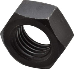 Value Collection - M24x3.00 Steel Right Hand Hex Nut - 36mm Across Flats, 19mm High, Uncoated - All Tool & Supply