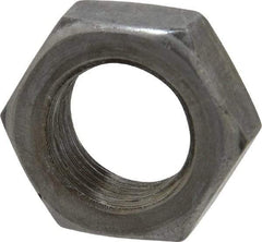 Value Collection - 5/8-18 UNF Steel Right Hand Hex Jam Nut - 15/16" Across Flats, 3/8" High, Uncoated - All Tool & Supply