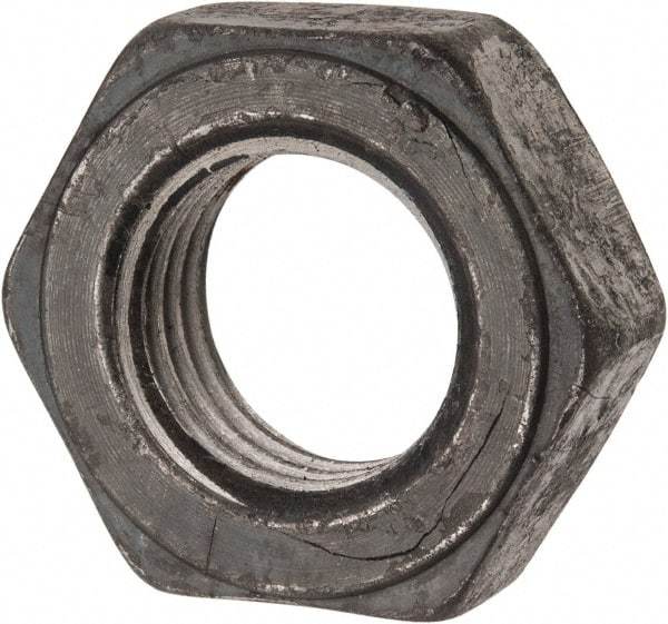 Value Collection - 1-1/4 - 7 UNC Steel Right Hand Heavy Hex Jam Nut - 2" Across Flats, 23/32" High, Uncoated, 2B Class of Fit - All Tool & Supply