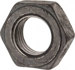 Value Collection - 1-1/4 - 7 UNC Steel Right Hand Heavy Hex Jam Nut - 2" Across Flats, 23/32" High, Uncoated, 2B Class of Fit - All Tool & Supply