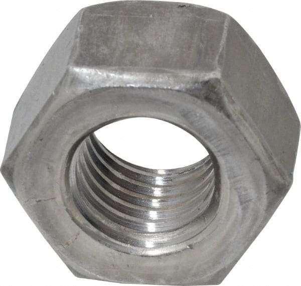 Value Collection - 3/4-10 UNC Steel Right Hand Heavy Hex Nut - 1-1/4" Across Flats, 47/64" High, Uncoated, 2B Class of Fit - All Tool & Supply