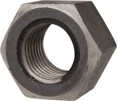 Value Collection - 1-1/2 - 6 UNC Steel Right Hand Heavy Hex Nut - 2-3/8" Across Flats, 1.4688" High, Uncoated - All Tool & Supply