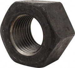 Value Collection - 2-1/2 - 4 UNC Steel Right Hand Heavy Hex Nut - 3-7/8" Across Flats, 2-29/64" High, Uncoated, 2B Class of Fit - All Tool & Supply