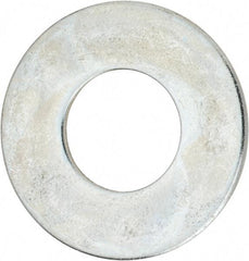 Value Collection - 1-3/4" Screw, Steel USS Flat Washer - 1-7/8" ID x 4" OD, 0.153" Thick, Zinc-Plated Finish - All Tool & Supply