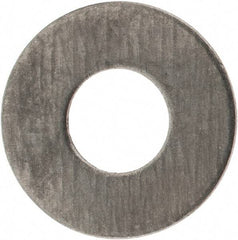 Value Collection - 1/4" Screw, Steel USS Flat Washer - 5/16" ID x 3/4" OD, 1/16" Thick, Plain Finish - All Tool & Supply