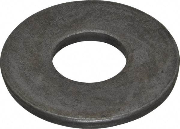 Value Collection - 7/8" Screw, Steel USS Flat Washer - 15/16" ID x 2-1/4" OD, 11/64" Thick, Plain Finish - All Tool & Supply