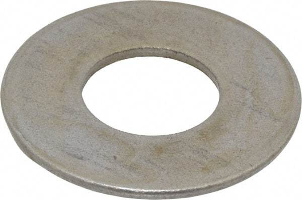 Value Collection - 1-1/4" Screw, Steel USS Flat Washer - 1-3/8" ID x 3" OD, 11/64" Thick, Plain Finish - All Tool & Supply