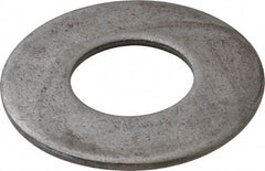 Value Collection - 1-1/2" Screw, Steel USS Flat Washer - 1-5/8" ID x 3-1/2" OD, 3/16" Thick, Plain Finish - All Tool & Supply