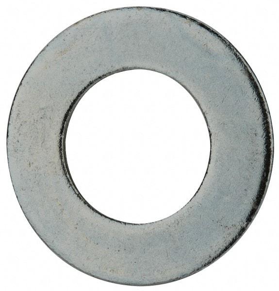 Value Collection - 1-3/8" Screw, Steel SAE Flat Washer - 1-7/16" ID x 2-3/4" OD, 5/32" Thick, Zinc-Plated Finish - All Tool & Supply