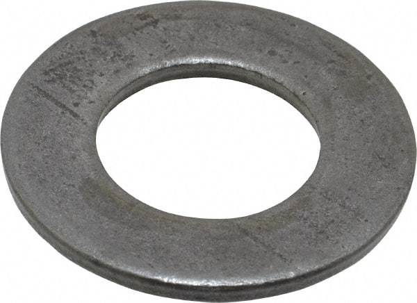 Value Collection - 7/8" Screw, Steel SAE Flat Washer - 15/16" ID x 1-3/4" OD, 9/64" Thick, Plain Finish - All Tool & Supply