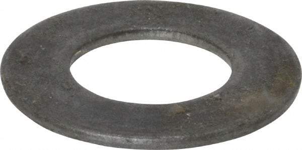 Value Collection - 1" Screw, Steel SAE Flat Washer - 1-1/16" ID x 2" OD, 9/64" Thick, Plain Finish - All Tool & Supply