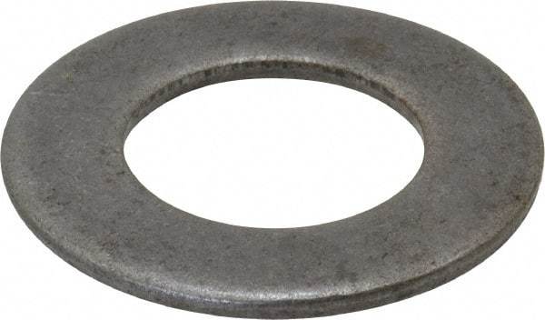 Value Collection - 1-1/4" Screw, Steel SAE Flat Washer - 1-3/8" ID x 2-1/2" OD, 5/32" Thick, Plain Finish - All Tool & Supply