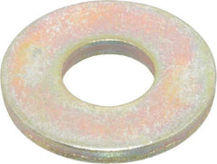 Value Collection - 5/16" Screw, Grade 8 Steel Extra Thick Flat Washer - Zinc Yellow Dichromate Finish - All Tool & Supply