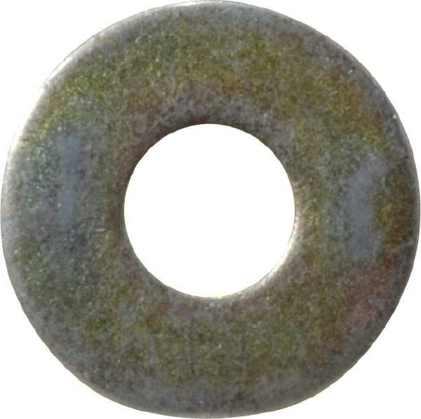 Value Collection - 7/16" Screw, Grade 8 Steel Extra Thick Flat Washer - Zinc Yellow Dichromate Finish - All Tool & Supply