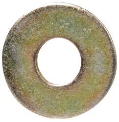 Value Collection - 5/8" Screw, Grade 8 Steel Extra Thick Flat Washer - Zinc Yellow Dichromate Finish - All Tool & Supply