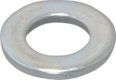 Value Collection - M12 Screw, Steel Standard Flat Washer - 13mm ID x 24mm OD, 2.5mm Thick, Zinc-Plated Finish - All Tool & Supply