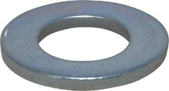 Value Collection - M14 Screw, Steel Standard Flat Washer - 15mm ID x 28mm OD, 2.5mm Thick, Zinc-Plated Finish - All Tool & Supply