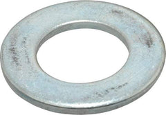 Value Collection - M30 Screw, Steel Standard Flat Washer - 31mm ID x 56mm OD, 4mm Thick, Zinc-Plated Finish - All Tool & Supply