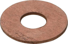 Value Collection - 1/4" Screw, Silicon Bronze Standard Flat Washer - 5/16" ID x 11/16" OD, 1-1/16" Thick - All Tool & Supply