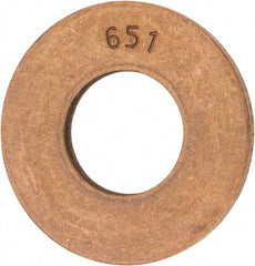 Value Collection - 5/8" Screw, Silicon Bronze Standard Flat Washer - 0.656" ID x 1-1/2" OD, 0.102" Thick - All Tool & Supply