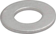 Value Collection - 3/8" Screw, Aluminum Standard Flat Washer - 0.436" ID x 1" OD, 0.081" Thick - All Tool & Supply