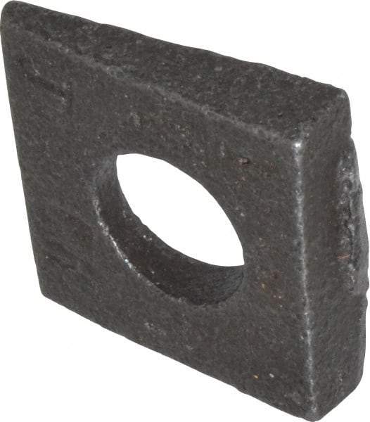 Value Collection - 1/2" Bolt, Iron Beveled Square Washer - 9/16" ID, 11/32 Minimum Thickness - All Tool & Supply