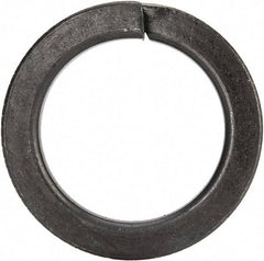 Value Collection - 7/8", 0.887" ID, 0.234" Thick High Collar Split Lock Washer - Steel, Uncoated, 0.887" Min ID, 0.905" Max ID, 1.296" Max OD - All Tool & Supply