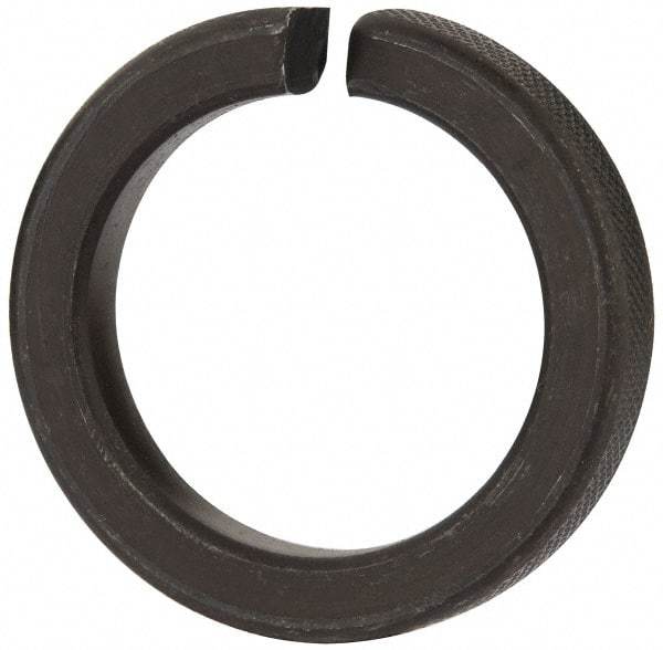 Value Collection - 1-1/2", 1.504" ID, 3/8" Thick High Collar Split Lock Washer - Steel, Uncoated, 1.504" Min ID, 1.534" Max ID, 2.17" Max OD - All Tool & Supply