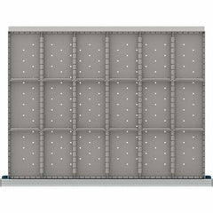 LISTA - 18-Compartment Drawer Divider Layout for 3.15" High Drawers - All Tool & Supply