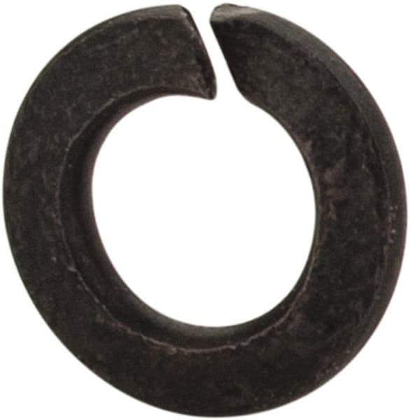 Value Collection - M2, 2.1mm ID, 4.4mm OD, 0.5mm Thick Split Lock Washer - Spring Steel, Uncoated, 2.1mm Min ID, 2.4mm Max ID - All Tool & Supply