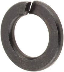 Value Collection - M4, 4.1mm ID, 0.9mm Thick Split Lock Washer - Steel, Uncoated, 4.1mm Min ID, 4.4mm Max ID, 7.6mm Max OD - All Tool & Supply