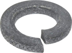 Value Collection - M5, 5.1mm ID, 1.2mm Thick Split Lock Washer - Steel, Uncoated, 5.1mm Min ID, 5.4mm Max ID, 9.2mm Max OD - All Tool & Supply