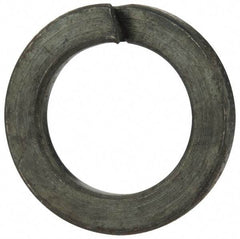 Value Collection - M18, 18.2mm ID, 3.5mm Thick Split Lock Washer - Steel, Uncoated, 18.2mm Min ID, 19mm Max ID, 29.4mm Max OD - All Tool & Supply