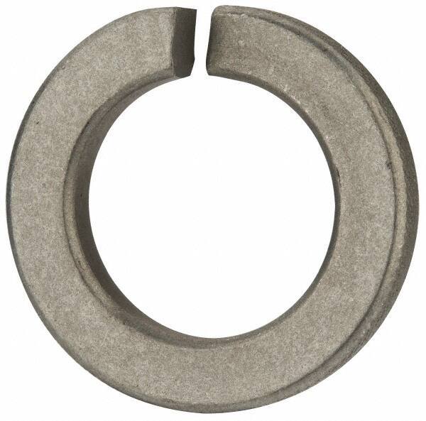 Value Collection - 1-1/4", 1.254" ID, 0.312" Thick Split Lock Washer - Steel, Zinc-Plated Finish, 1.254" Min ID, 1.28" Max ID, 2.036" Min OD, 2.045" Max OD - All Tool & Supply