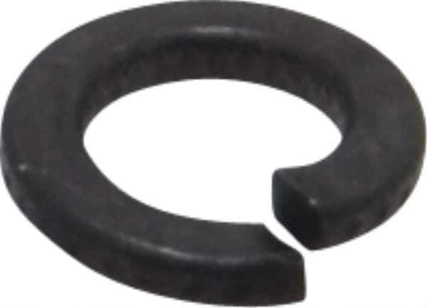 Value Collection - #8, 0.167" ID, 0.04" Thick Split Lock Washer - Steel, Uncoated, 0.167" Min ID, 0.174" Max ID, 0.293" Min OD, 0.307" Max OD - All Tool & Supply