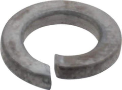 Value Collection - #12, 0.22" ID, 0.056" Thick Split Lock Washer - Steel, Uncoated, 0.22" Min ID, 0.227" Max ID, 0.377" Min OD, 0.391" Max OD - All Tool & Supply