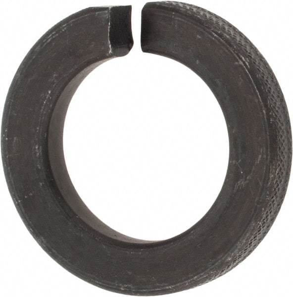 Value Collection - 1-1/4", 1.254" ID, 0.312" Thick Split Lock Washer - Steel, Uncoated, 1.254" Min ID, 1.28" Max ID, 2.036" Min OD, 2.045" Max OD - All Tool & Supply