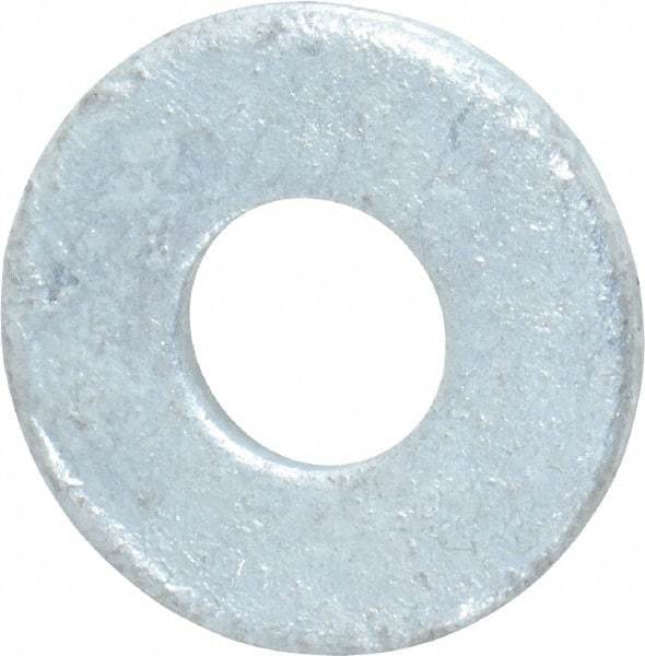 Value Collection - 5/16" Screw, Steel USS Flat Washer - 3/8" ID x 7/8" OD, 5/64" Thick, Galvanized Finish - All Tool & Supply