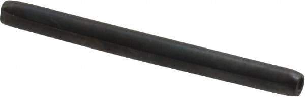 Made in USA - 1/16" Diam x 3/4" Long Coiled Spring Pin - Grade 1070-1090 Alloy Steel, Black Oxide Finish - All Tool & Supply