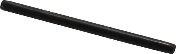 Made in USA - 1/16" Diam x 1" Long Coiled Spring Pin - Grade 1070-1090 Alloy Steel, Black Oxide Finish - All Tool & Supply