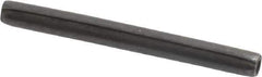 Made in USA - 3/32" Diam x 1" Long Coiled Spring Pin - Grade 1070-1090 Alloy Steel, Black Oxide Finish - All Tool & Supply