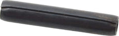 Made in USA - 1/8" Diam x 11/16" Long Coiled Spring Pin - Grade 1070-1090 Alloy Steel, Black Oxide Finish - All Tool & Supply