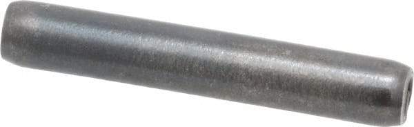 Made in USA - 5/32" Diam x 1" Long Coiled Spring Pin - Grade 1070-1090 Alloy Steel, Black Oxide Finish - All Tool & Supply