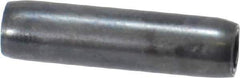 Made in USA - 3/16" Diam x 3/4" Long Coiled Spring Pin - Grade 1070-1090 Alloy Steel, Black Oxide Finish - All Tool & Supply