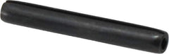 Made in USA - 3/16" Diam x 1-3/8" Long Coiled Spring Pin - Grade 1070-1090 Alloy Steel, Black Oxide Finish - All Tool & Supply